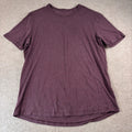 Lululemon Wine Red Cotton Short Sleeve Shirt Men's Size Large EUC Unisex T-shirt, Sweatshirt, Hoodie, Long Sleeve Tee - T-Shirt, Sweatshirt, Hoodie