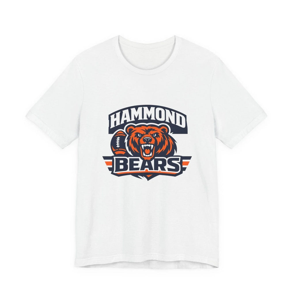Hammond Bears Bear Head Logo T-Shirt | School Sports Team Tee Unisex T-shirt, Sweatshirt, Hoodie, Long Sleeve Tee - T-Shirt, Sweatshirt, Hoodie