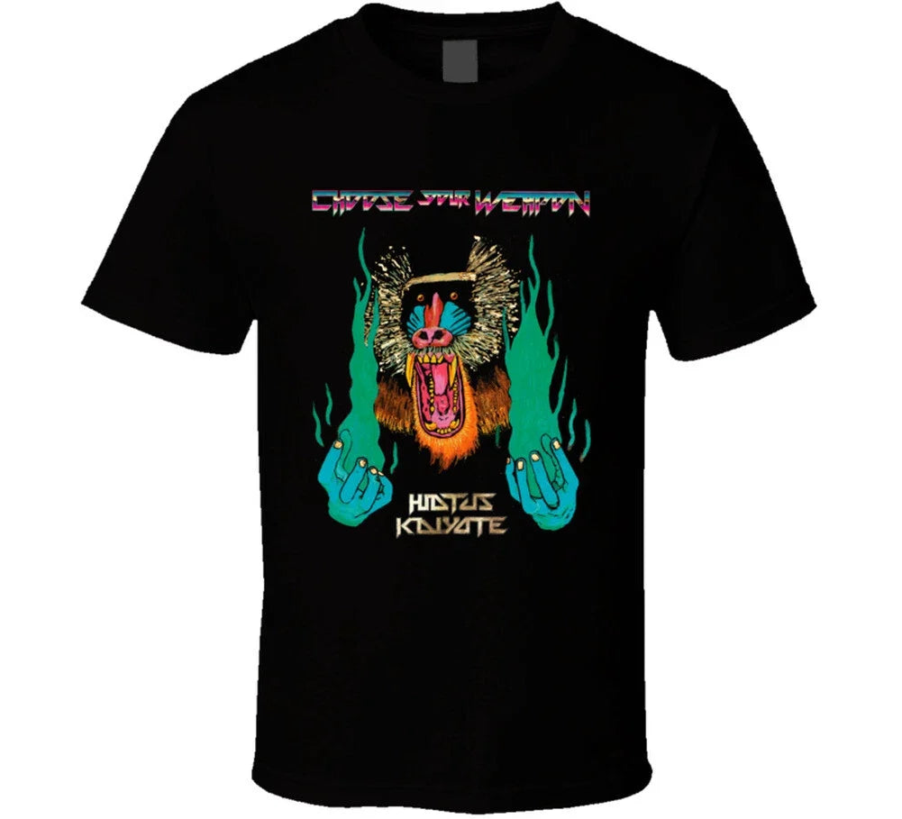 Hiatus Kaiyote Choose Your Weapon T Shirt Unisex T-shirt, Sweatshirt, Hoodie, Long Sleeve Tee - T-Shirt, Sweatshirt, Hoodie