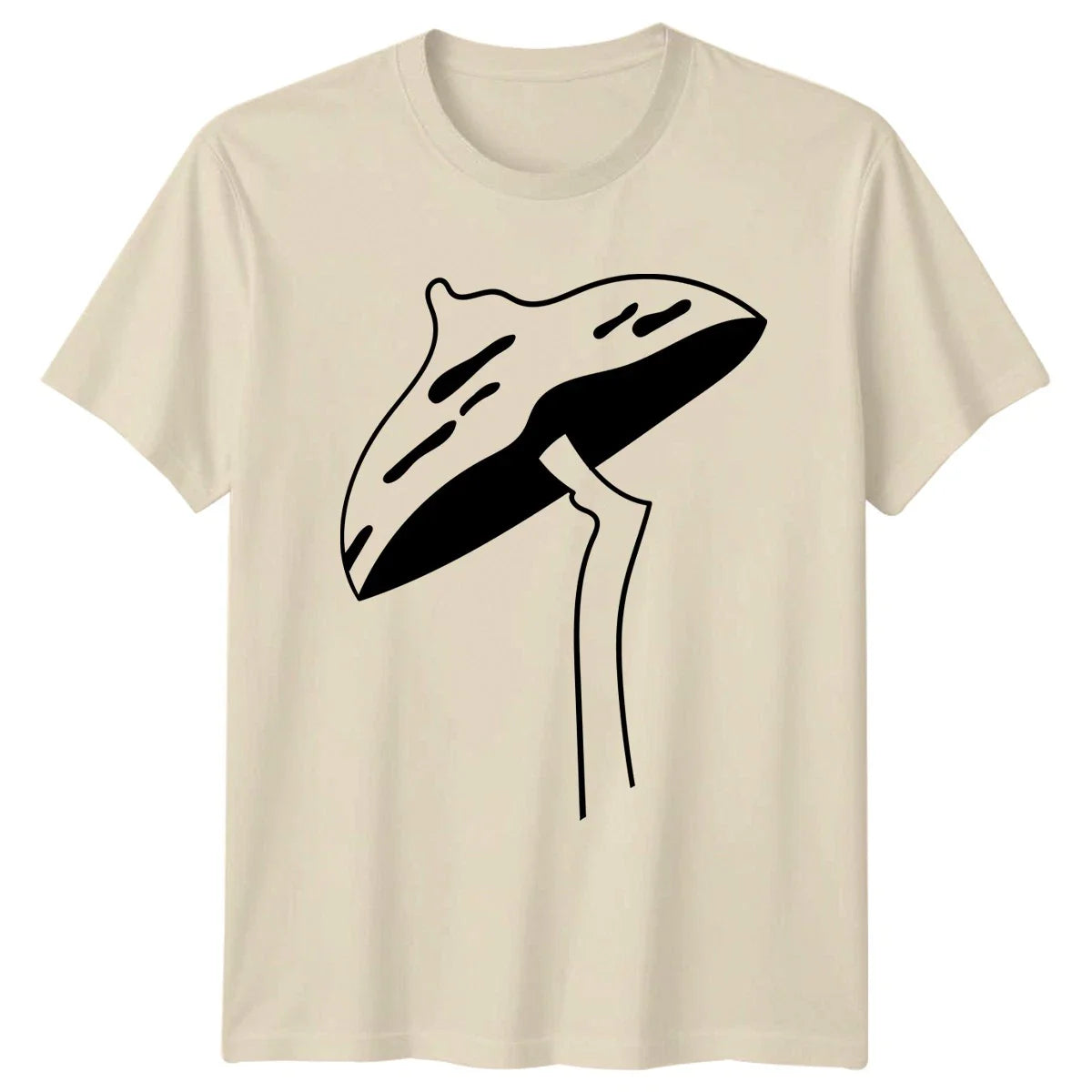 Minimalist Mushroom Fungi Nature T-Shirt Fungi Nature Gift For Him And Her Unisex T-shirt, Sweatshirt, Hoodie, Long Sleeve Tee - T-Shirt, Sweatshirt, Hoodie