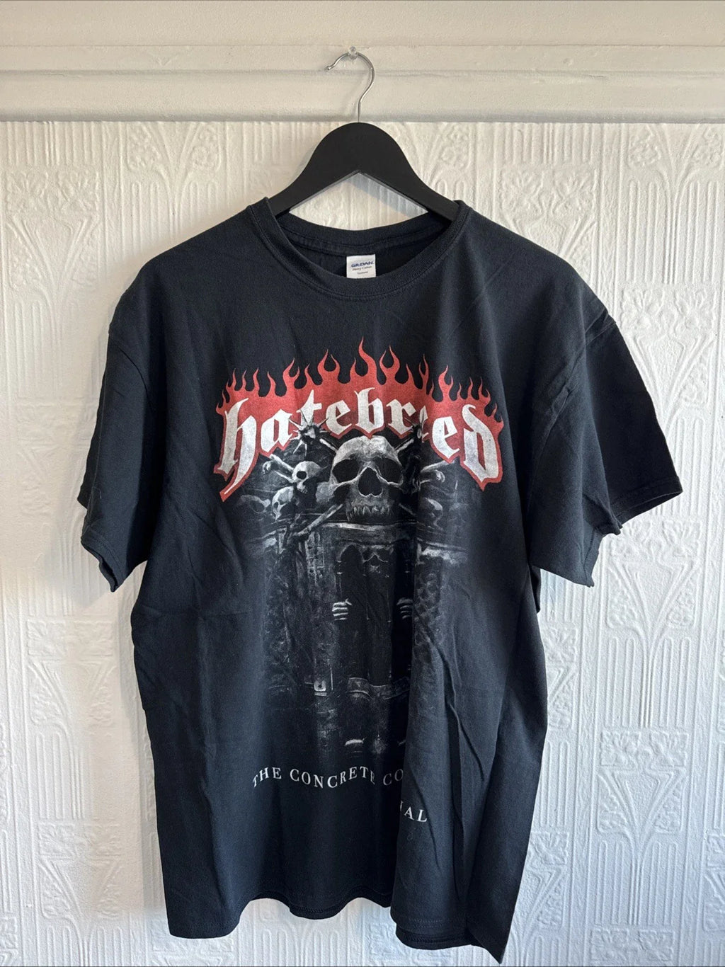 Hatebreed Tour T Shirt Band Hardcore Punk 2000s XLarge Unisex T-shirt, Sweatshirt, Hoodie, Long Sleeve Tee - T-Shirt, Sweatshirt, Hoodie