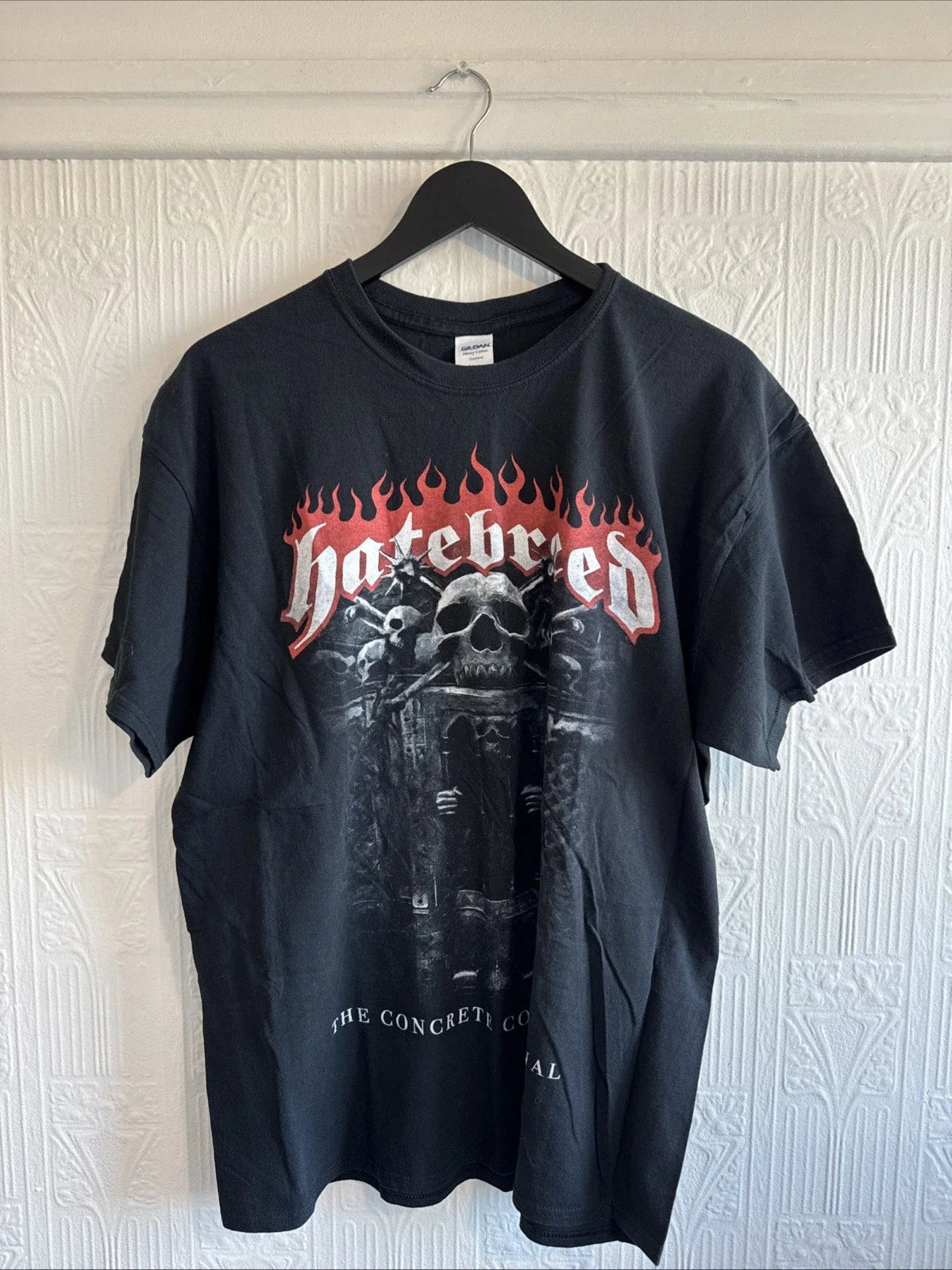 Hatebreed Tour T Shirt Band Hardcore Punk 2000s XLarge Unisex T-shirt, Sweatshirt, Hoodie, Long Sleeve Tee - T-Shirt, Sweatshirt, Hoodie