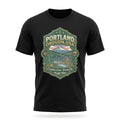 Portland Oregon Creative City Graphic T-Shirt Unisex Travel Tee Unisex T-shirt, Sweatshirt, Hoodie, Long Sleeve Tee - T-Shirt, Sweatshirt, Hoodie