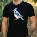 Mens Watercolour Bird Print Cotton T-Shirt Size XS to 5XL Unisex T-shirt, Sweatshirt, Hoodie, Long Sleeve Tee - T-Shirt, Sweatshirt, Hoodie