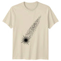 Abstract Minimalist Comet Astronomy Star T-Shirt Celestial Event Space Unisex T-shirt, Sweatshirt, Hoodie, Long Sleeve Tee - T-Shirt, Sweatshirt, Hoodie