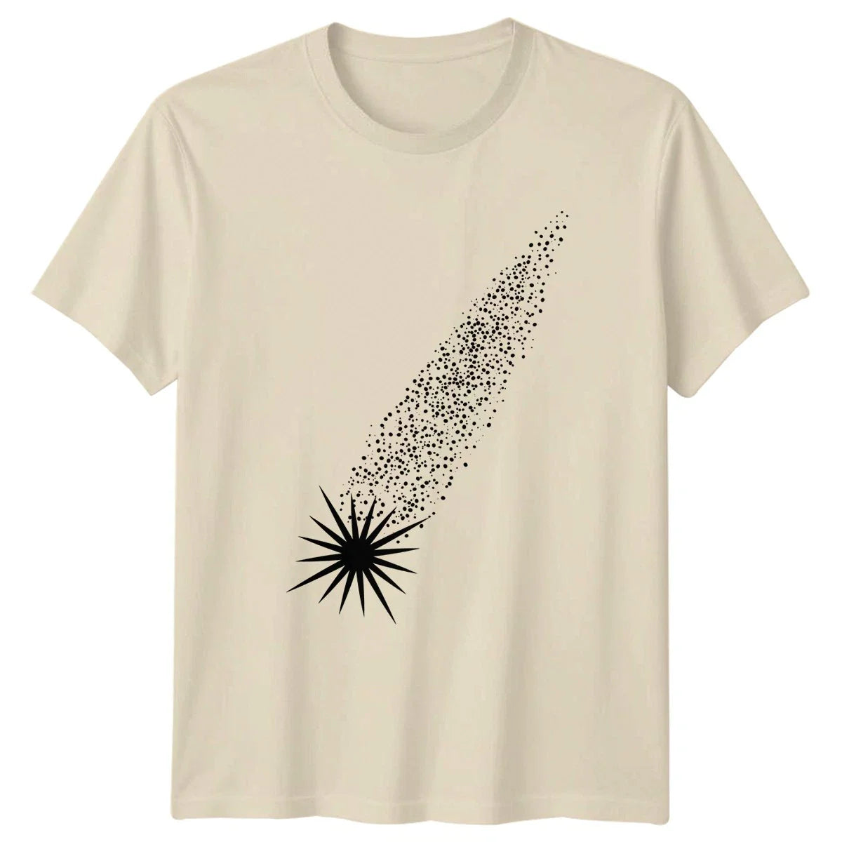 Abstract Minimalist Comet Astronomy Star T-Shirt Celestial Event Space Unisex T-shirt, Sweatshirt, Hoodie, Long Sleeve Tee - T-Shirt, Sweatshirt, Hoodie