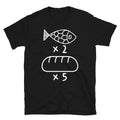 2 Fish 5 Loaves shirt, Unisex shirt, Feeding 5,000 Shirt, Fish and Loaves shirt Unisex T-shirt, Sweatshirt, Hoodie, Long Sleeve Tee - T-Shirt, Sweatshirt, Hoodie