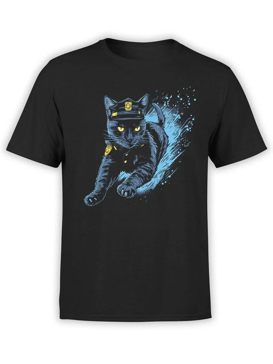 FANTUCCI Police T-Shirt Collection | Fast Feline T-Shirt | Unisex Unisex T-shirt, Sweatshirt, Hoodie, Long Sleeve Tee - T-Shirt, Sweatshirt, Hoodie