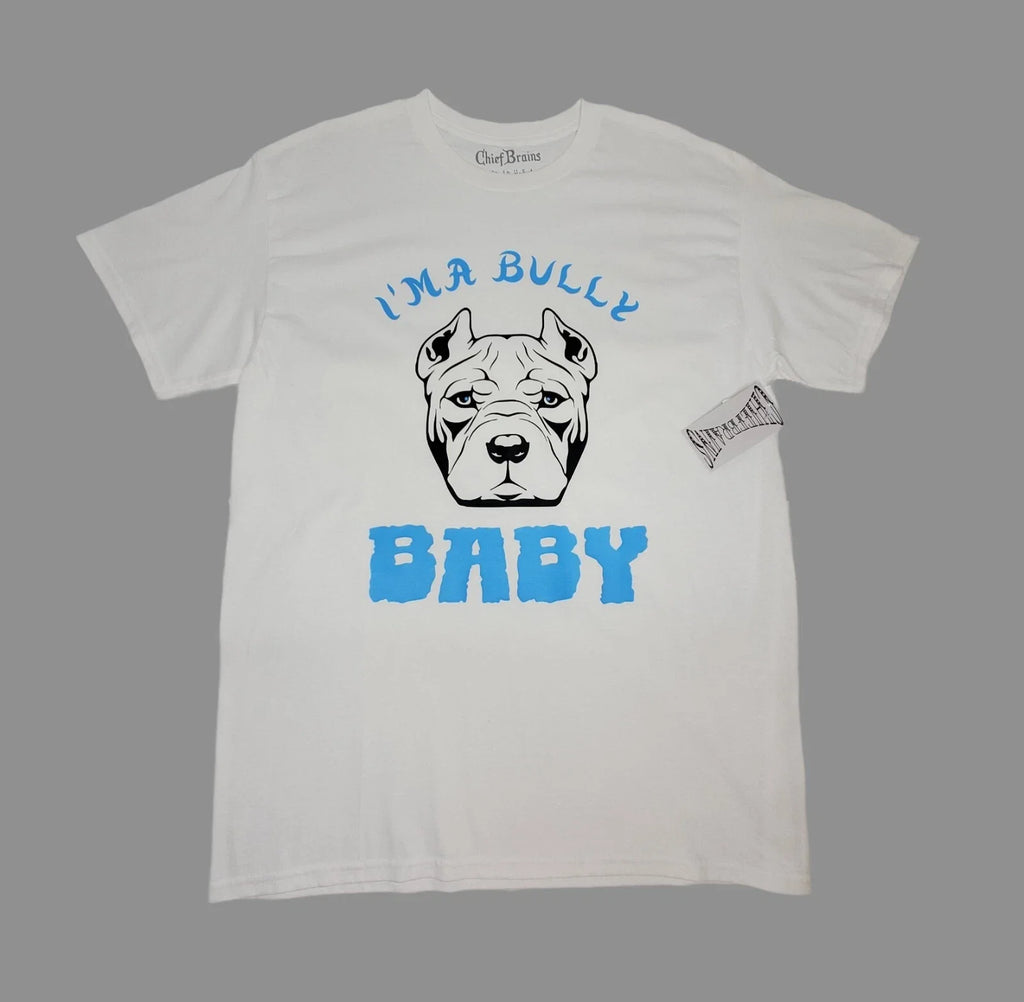 ChiefBrains Apparel Limited Edition Pitbull Bully Baby T Shirt Mens Cotton New Unisex T-shirt, Sweatshirt, Hoodie, Long Sleeve Tee - T-Shirt, Sweatshirt, Hoodie