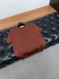 Brunello Cucinelli Men's Business Crew-Neck Knit Short-Sleeve Red T-Shirt Unisex T-shirt, Sweatshirt, Hoodie, Long Sleeve Tee - T-Shirt, Sweatshirt, Hoodie
