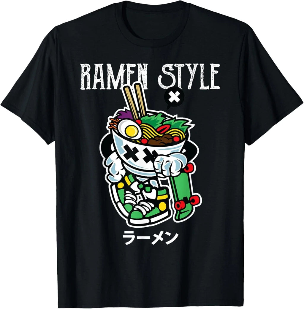 Japanese Ramen Shirt Ramen Style Skater Graffiti Gift Unisex T-Shirt Unisex T-shirt, Sweatshirt, Hoodie, Long Sleeve Tee - T-Shirt, Sweatshirt, Hoodie