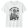 Im Not Crazy Im Mentally Womens T-Shirt Rockabilly Humor Birthday Gift For Her Unisex T-shirt, Sweatshirt, Hoodie, Long Sleeve Tee - T-Shirt, Sweatshirt, Hoodie