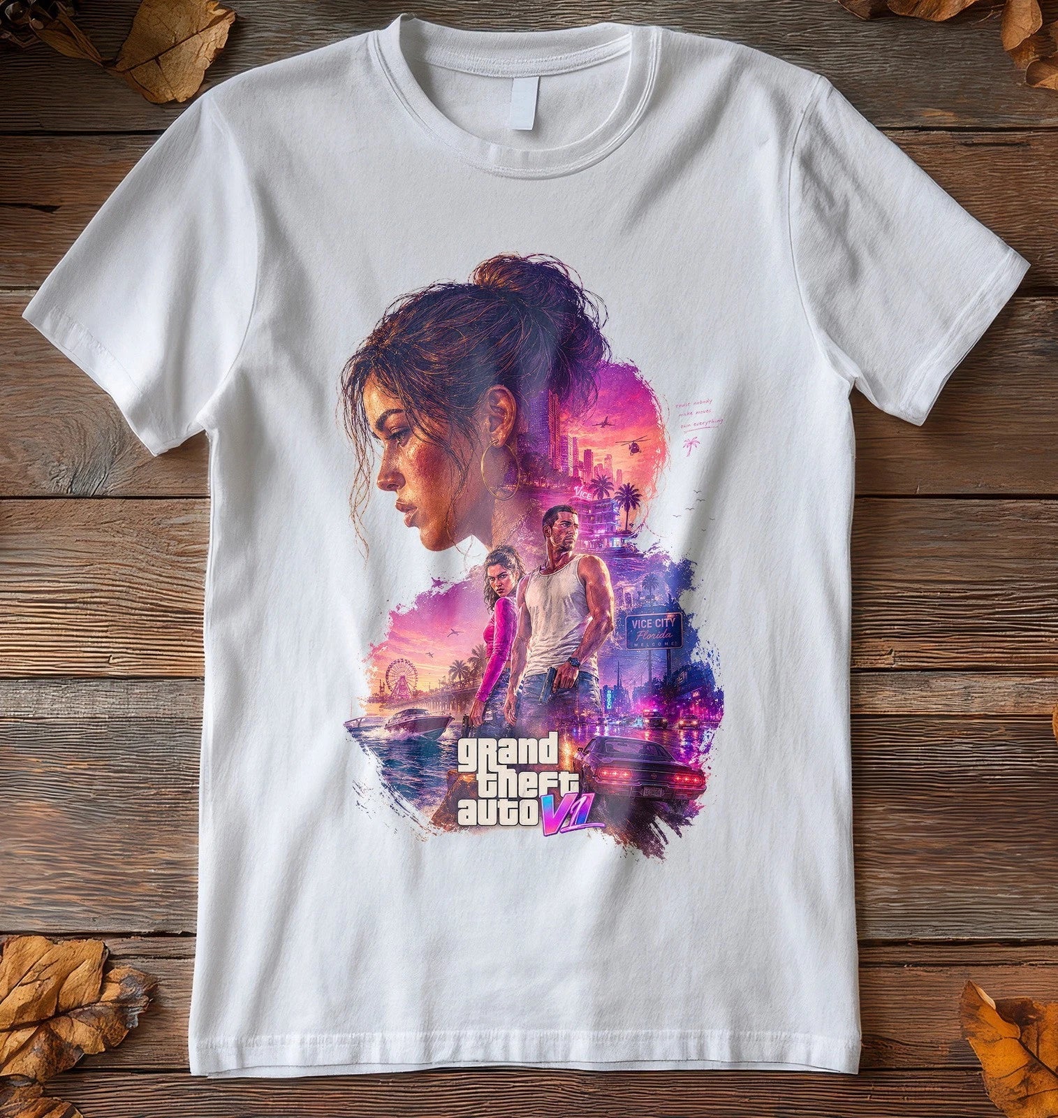 Inspired by GTA Unofficial Graphic Art 006 Childrens/Kids Adult t shirts/t-shirt Unisex T-shirt, Sweatshirt, Hoodie, Long Sleeve Tee - T-Shirt, Sweatshirt, Hoodie
