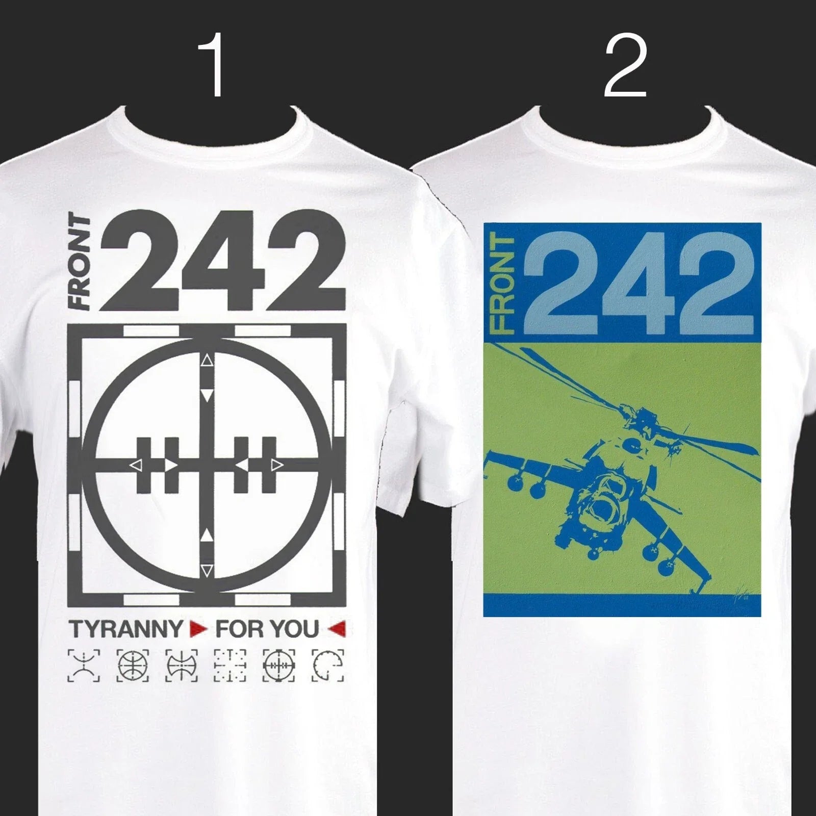 Front 242 T-Shirt. Industral Techno, Belgian Band Tshirt, Tyranny For You Unisex T-shirt, Sweatshirt, Hoodie, Long Sleeve Tee - T-Shirt, Sweatshirt, Hoodie