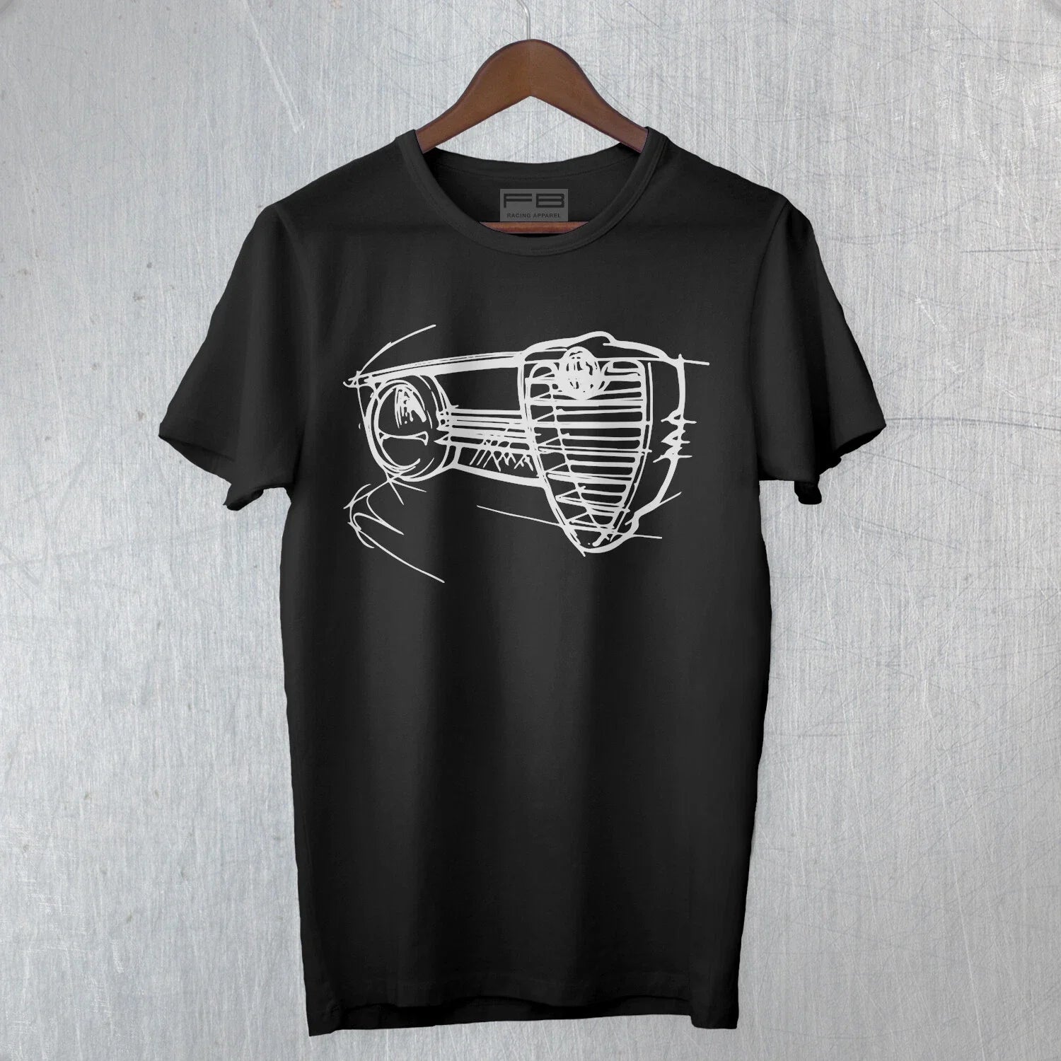 Inspired Alfa Romeo GT T-Shirt Junior Step Mask Digital Art Unisex T-shirt, Sweatshirt, Hoodie, Long Sleeve Tee - T-Shirt, Sweatshirt, Hoodie