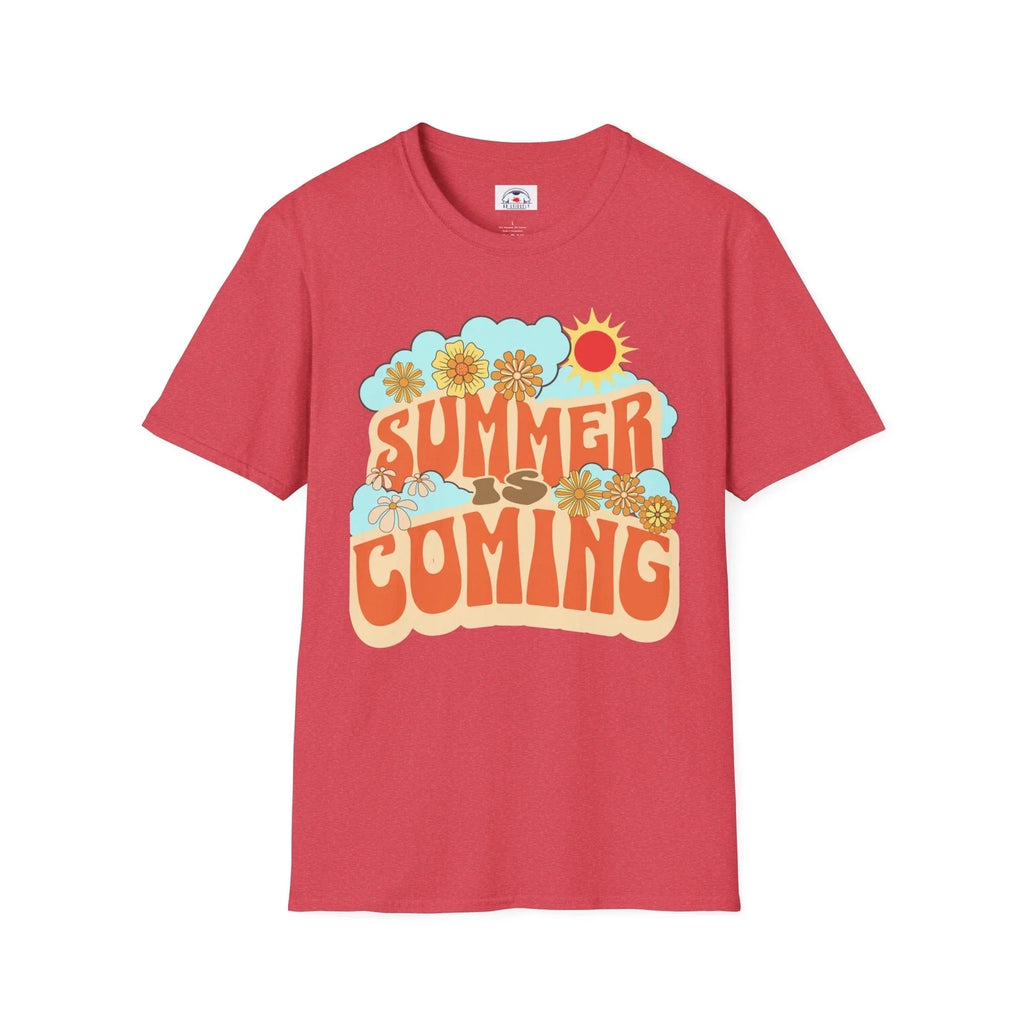 Retro Summer Vibes T-Shirt Creative Gift Casual Wear Vacation Shirt Beach Swim Unisex T-shirt, Sweatshirt, Hoodie, Long Sleeve Tee - T-Shirt, Sweatshirt, Hoodie