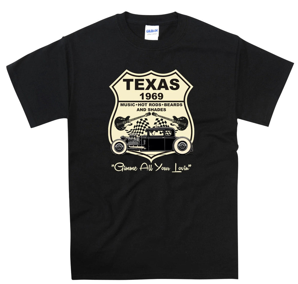 ZZ Top Inspired t shirt Hot Rod Beards Music Retro Vintage Design Clothing S-5XL Unisex T-shirt, Sweatshirt, Hoodie, Long Sleeve Tee - T-Shirt, Sweatshirt, Hoodie
