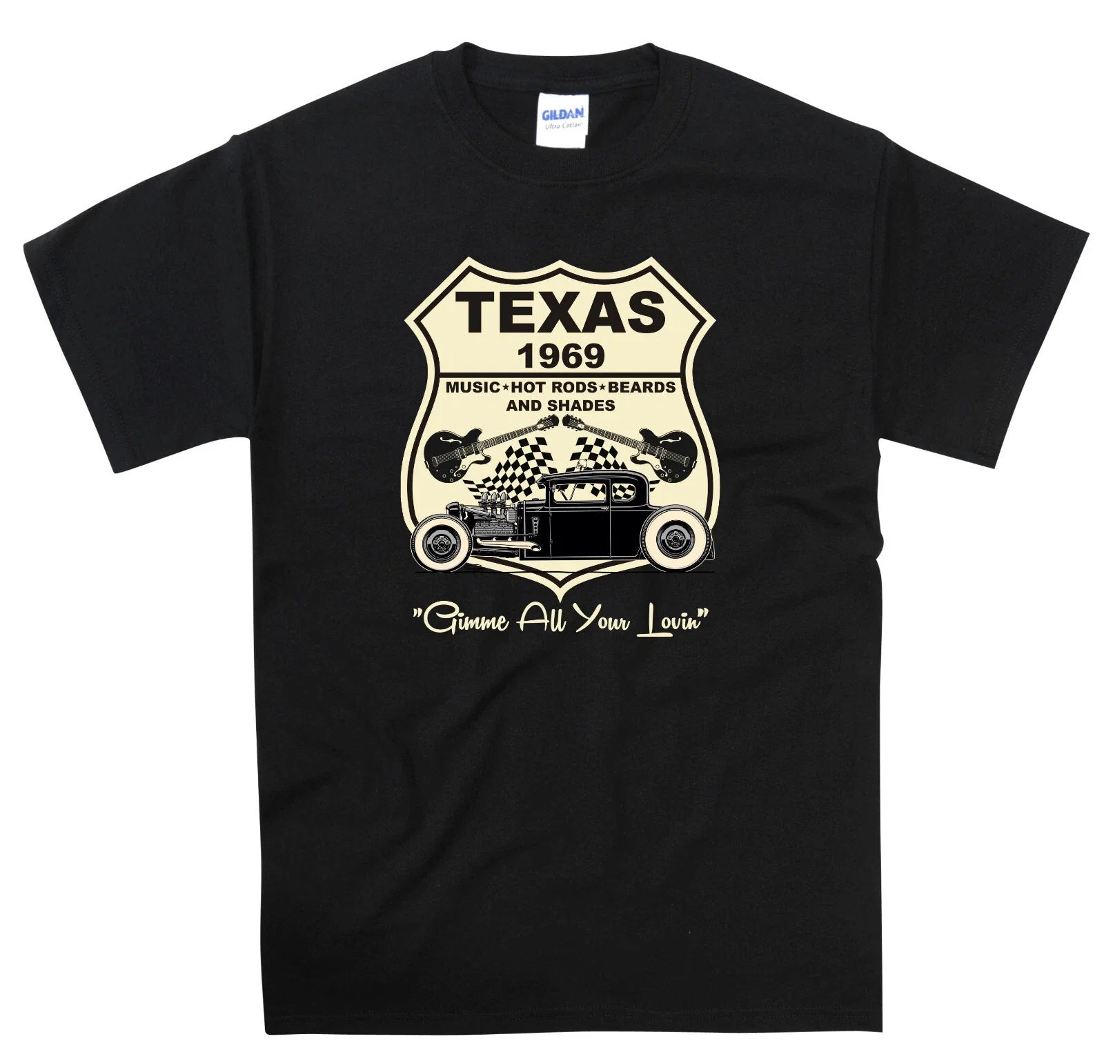 ZZ Top Inspired t shirt Hot Rod Beards Music Retro Vintage Design Clothing S-5XL Unisex T-shirt, Sweatshirt, Hoodie, Long Sleeve Tee - T-Shirt, Sweatshirt, Hoodie