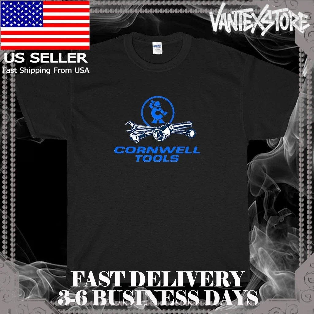 NEW SHIRT CORNWELL QUALITY TOOLS LOGO T-SHIRT FUNNY AMERICAN USA SIZE S-5XL Unisex T-shirt, Sweatshirt, Hoodie, Long Sleeve Tee - T-Shirt, Sweatshirt, Hoodie