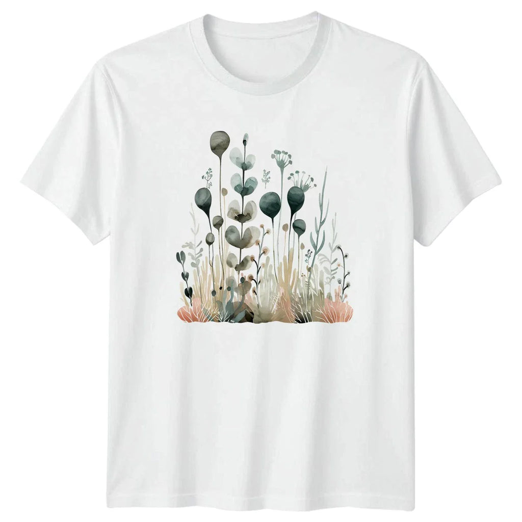 Watercolor Plant T-Shirt Botanical Illustration Gift For Him And Her Unisex T-shirt, Sweatshirt, Hoodie, Long Sleeve Tee - T-Shirt, Sweatshirt, Hoodie