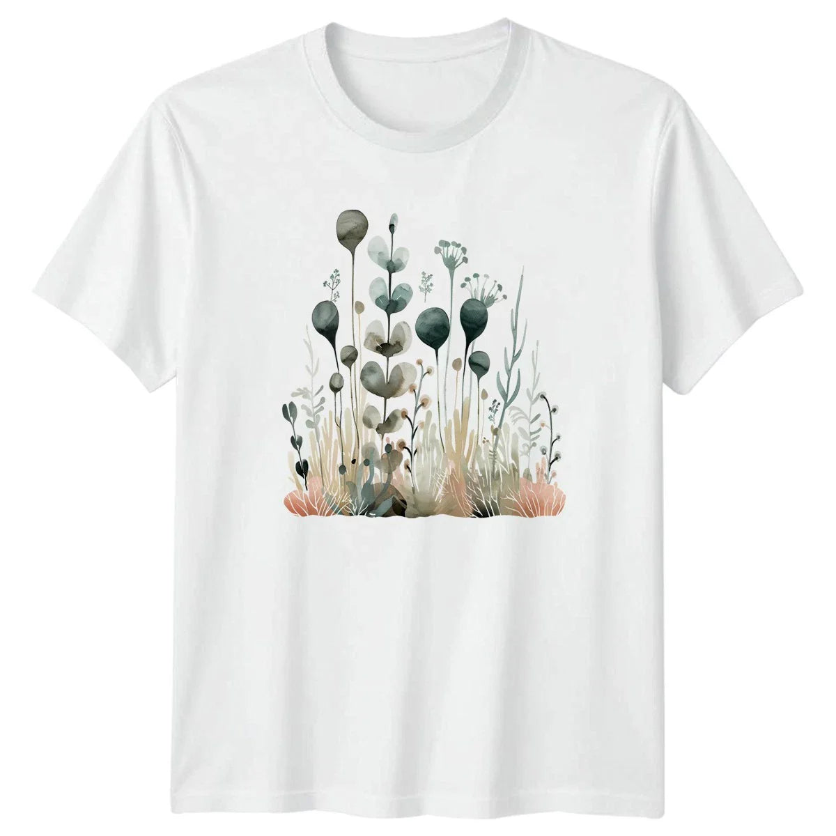 Watercolor Plant T-Shirt Botanical Illustration Gift For Him And Her Unisex T-shirt, Sweatshirt, Hoodie, Long Sleeve Tee - T-Shirt, Sweatshirt, Hoodie