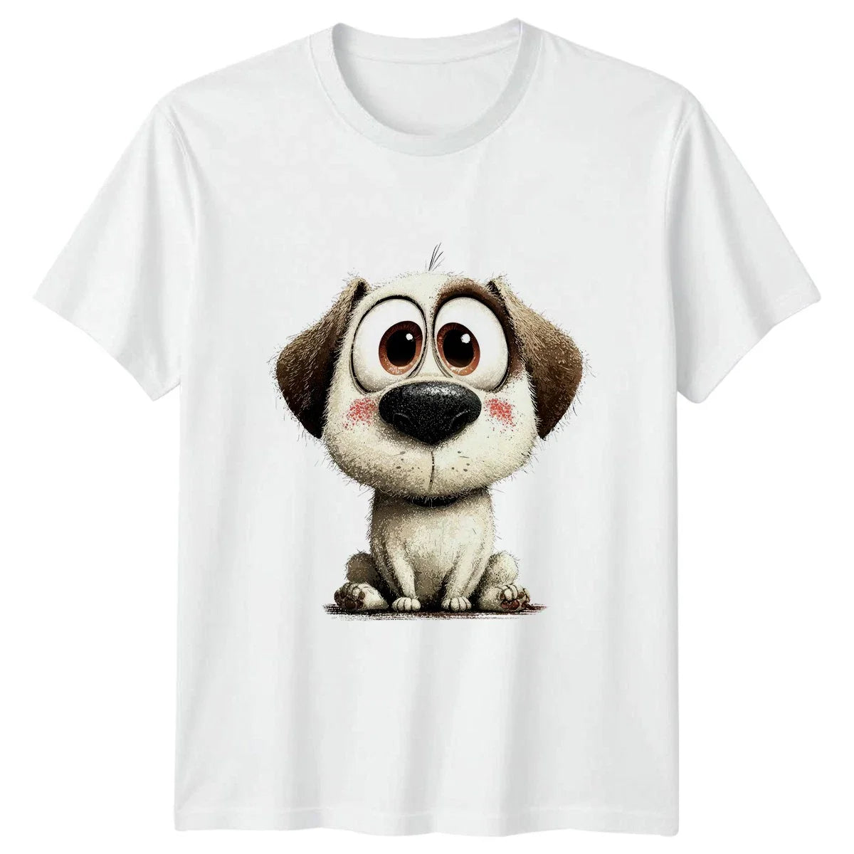 Cute Cartoon Puppy Dog T-Shirt Puppy Dogs Gift For Him And Her Unisex T-shirt, Sweatshirt, Hoodie, Long Sleeve Tee - T-Shirt, Sweatshirt, Hoodie