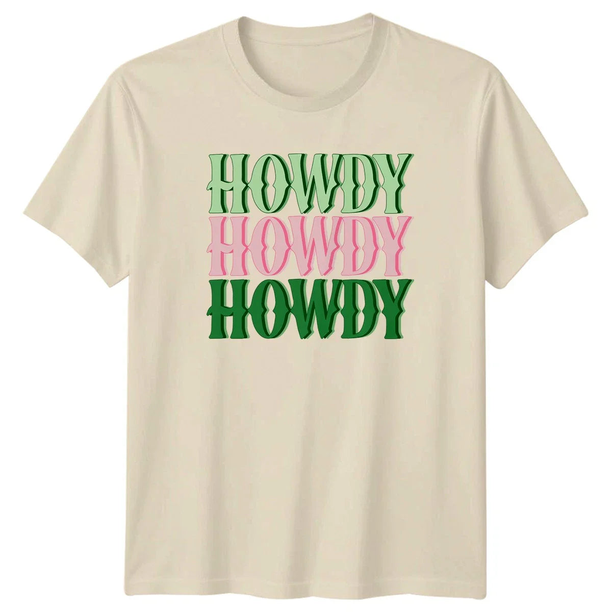 Howdy Howdy Howdy Womens T-Shirt Cowgirl Aesthetic Rodeo Unisex T-shirt, Sweatshirt, Hoodie, Long Sleeve Tee - T-Shirt, Sweatshirt, Hoodie