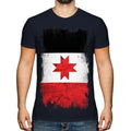 Oudmourtie grunge flag men's t-shirt jersey Unisex T-shirt, Sweatshirt, Hoodie, Long Sleeve Tee - T-Shirt, Sweatshirt, Hoodie