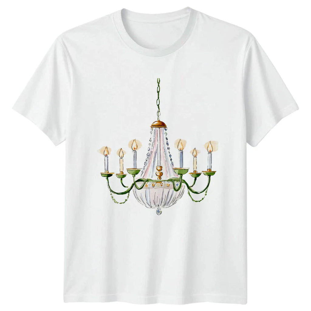 Chandelier Art Home Decor Mens Womens Graphic Unisex Top Artistic Lighting Unisex T-shirt, Sweatshirt, Hoodie, Long Sleeve Tee - T-Shirt, Sweatshirt, Hoodie