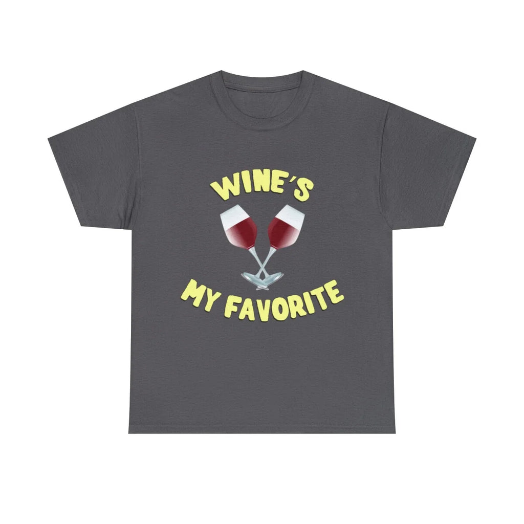 Wine's My Favorite Funny Graphic Tee Shirt, S-5XL Unisex T-shirt, Sweatshirt, Hoodie, Long Sleeve Tee - T-Shirt, Sweatshirt, Hoodie