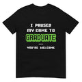 Funny 2025 Gamer Graduate Graduation T-Shirt Unisex T-shirt, Sweatshirt, Hoodie, Long Sleeve Tee - T-Shirt, Sweatshirt, Hoodie