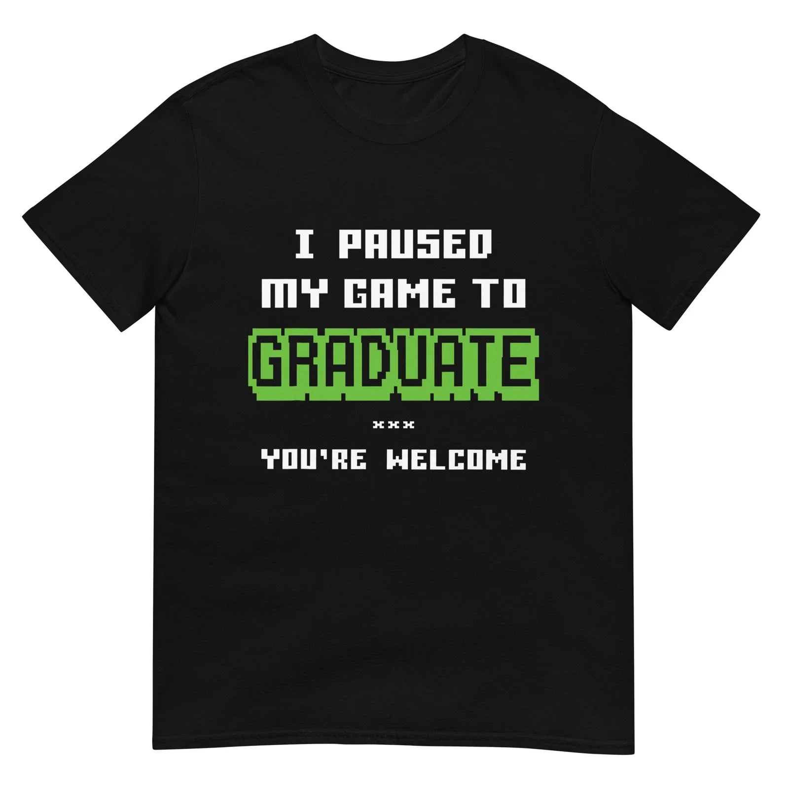 Funny 2025 Gamer Graduate Graduation T-Shirt Unisex T-shirt, Sweatshirt, Hoodie, Long Sleeve Tee - T-Shirt, Sweatshirt, Hoodie