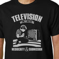 Mediocrity Race Only Television & Presentation T-Shirt Motto Phrase Funny Banksy Unisex T-shirt, Sweatshirt, Hoodie, Long Sleeve Tee - T-Shirt, Sweatshirt, Hoodie