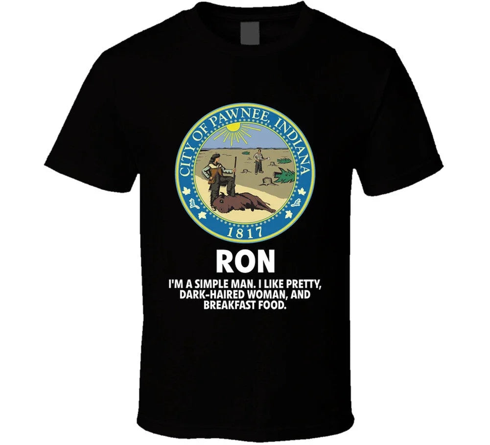 Ron I'm A Simple Man Parks And Recreation Group Halloween Costume T Shirt Unisex T-shirt, Sweatshirt, Hoodie, Long Sleeve Tee - T-Shirt, Sweatshirt, Hoodie