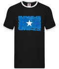Somalia Grunge Style Flag - Mens Ringer - Somalian Country Travel Flags Unisex T-shirt, Sweatshirt, Hoodie, Long Sleeve Tee - T-Shirt, Sweatshirt, Hoodie