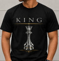 Chess King Piece Graphic T -Shirt Luxury Streetwear Tee Unisex T-shirt, Sweatshirt, Hoodie, Long Sleeve Tee - T-Shirt, Sweatshirt, Hoodie