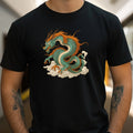 Mens Dragon Motif Cotton T-Shirt Size XS to 5XL Unisex T-shirt, Sweatshirt, Hoodie, Long Sleeve Tee - T-Shirt, Sweatshirt, Hoodie