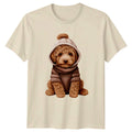 Cute Winter Doodle Dog T-Shirt Goldendoodle Dogs Christmas Gift For Him And Her Unisex T-shirt, Sweatshirt, Hoodie, Long Sleeve Tee - T-Shirt, Sweatshirt, Hoodie