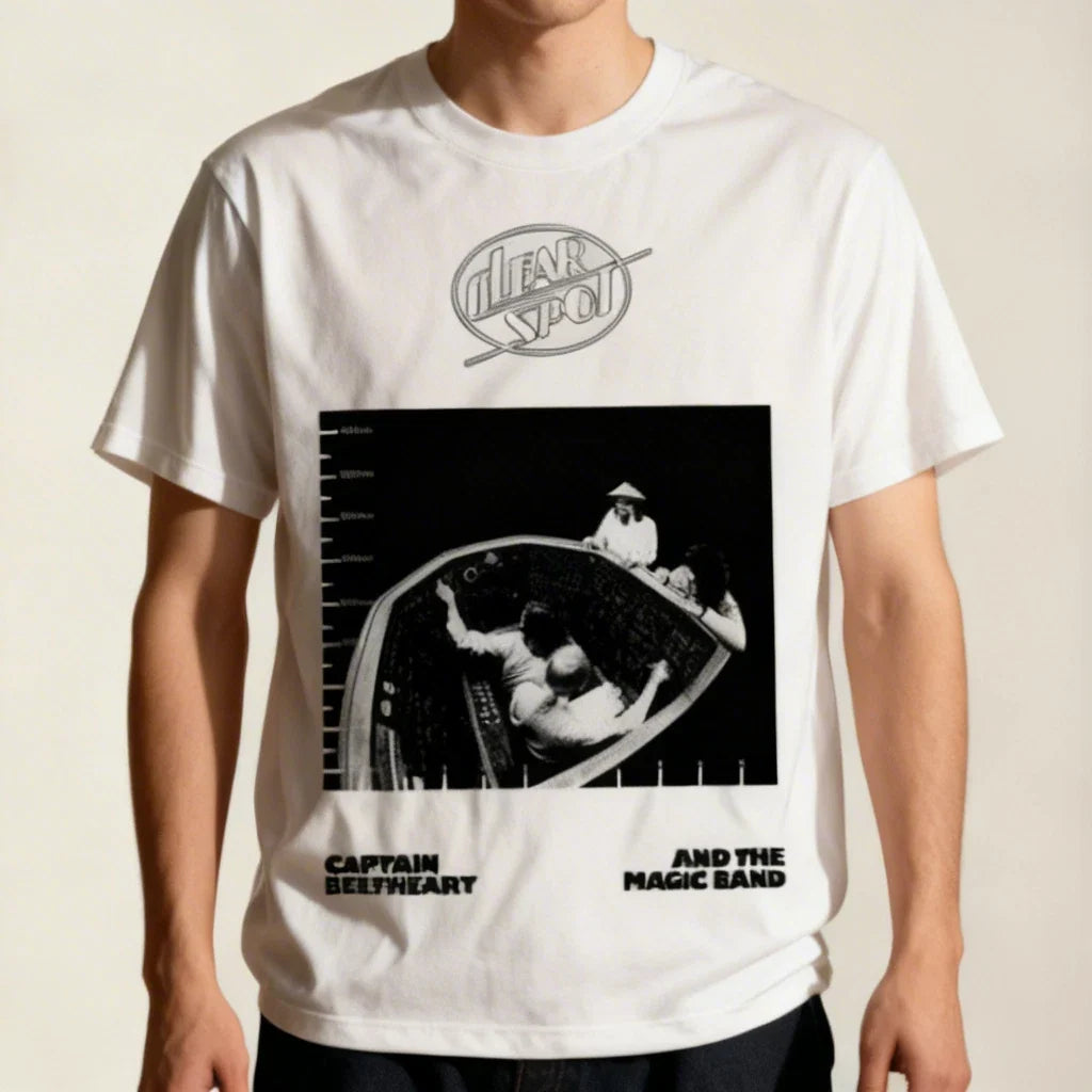 Captain Beefheart & His Magic Band Clear Spot T-Shirt Strictly Personal Retro Unisex T-shirt, Sweatshirt, Hoodie, Long Sleeve Tee - T-Shirt, Sweatshirt, Hoodie