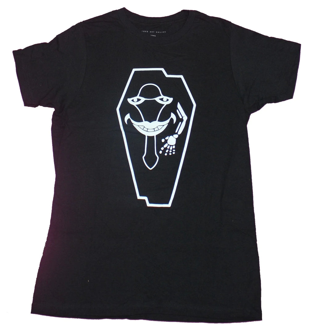 Sword Art Online Mens T-Shirt- Laughing Coffin Logo Image Unisex T-shirt, Sweatshirt, Hoodie, Long Sleeve Tee - T-Shirt, Sweatshirt, Hoodie