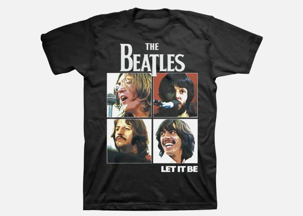 Let It Be T-Shirt Beatles T-shirt Black unisex Gift Family Unisex T-shirt, Sweatshirt, Hoodie, Long Sleeve Tee - T-Shirt, Sweatshirt, Hoodie