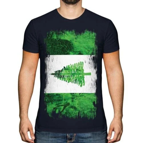NORFOLK ISLAND GRUNGE FLAG MENS T-SHIRT TEE TOP GIFT SHIRT CLOTHING JERSEY Unisex T-shirt, Sweatshirt, Hoodie, Long Sleeve Tee - T-Shirt, Sweatshirt, Hoodie