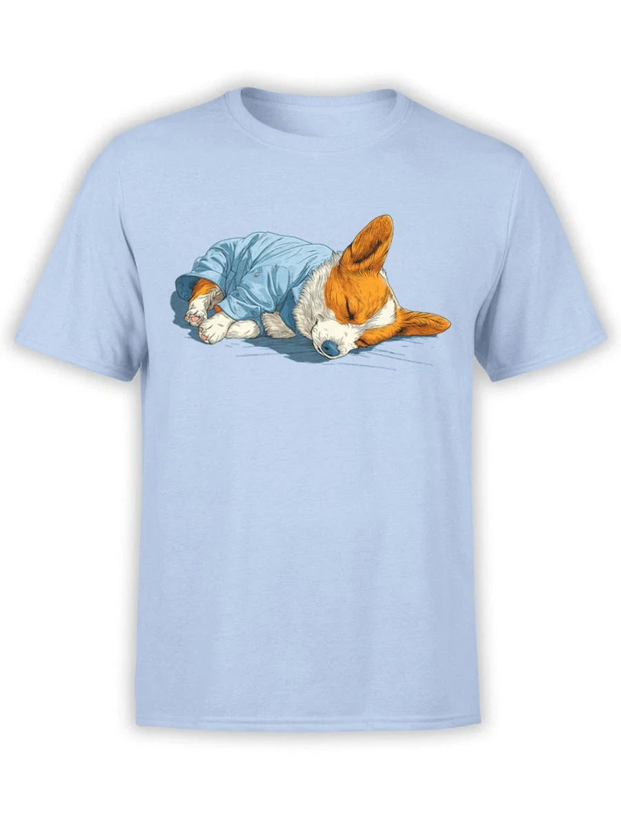 FANTUCCI Pajama Corgi T-Shirt | Cute Sleeping Dog Tee | Unisex Unisex T-shirt, Sweatshirt, Hoodie, Long Sleeve Tee - T-Shirt, Sweatshirt, Hoodie