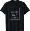 Funny Siberian Husky Lover Dog Dad Minimalist Tee_ Husky Da  Gift Unisex T-Shirt Unisex T-shirt, Sweatshirt, Hoodie, Long Sleeve Tee - T-Shirt, Sweatshirt, Hoodie