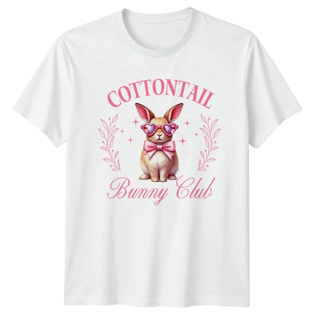 Cottontail Bunny Club Womens T-Shirt Rabbit Lover Animal Birthday Gift For Her Unisex T-shirt, Sweatshirt, Hoodie, Long Sleeve Tee - T-Shirt, Sweatshirt, Hoodie