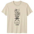 Rebirth Sympathy Creative Pisces Daffodil T-Shirt Pisces Birth Flower Zodiac Unisex T-shirt, Sweatshirt, Hoodie, Long Sleeve Tee - T-Shirt, Sweatshirt, Hoodie