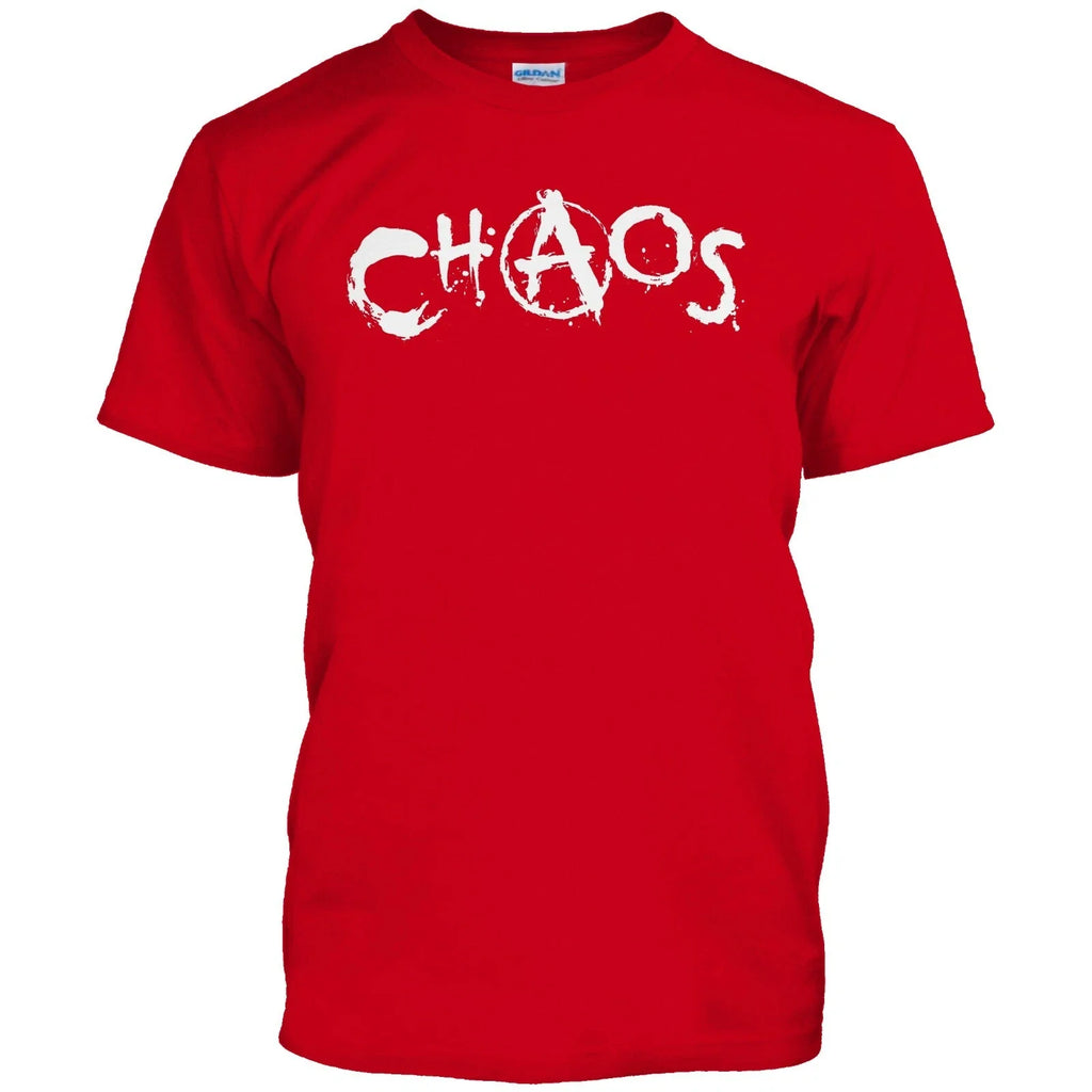 Mens Chaos Punk Rock T Shirt Pistols Ruts Buzzcocks Unisex T-shirt, Sweatshirt, Hoodie, Long Sleeve Tee - T-Shirt, Sweatshirt, Hoodie