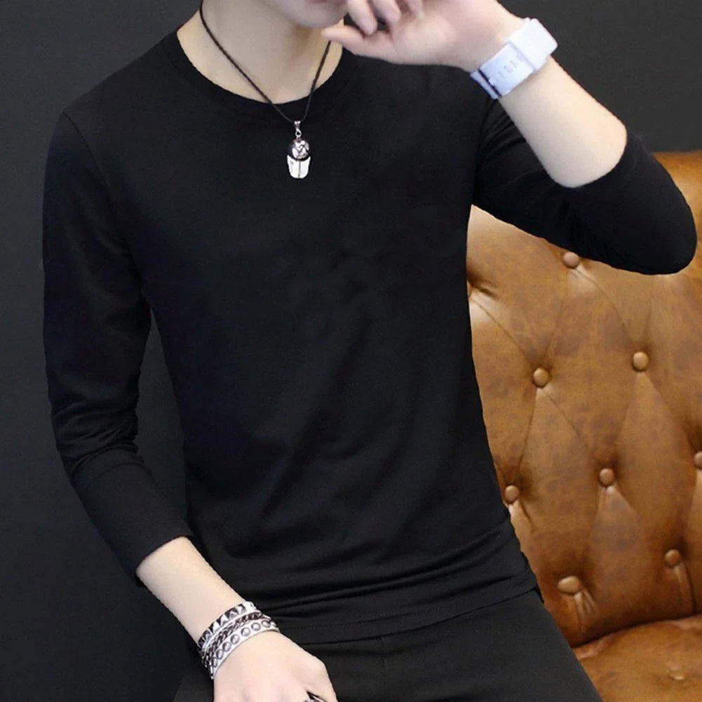Cotton Round Neck Tee with Creative Letter Print Ideal for Casual Outfits Unisex T-shirt, Sweatshirt, Hoodie, Long Sleeve Tee - T-Shirt, Sweatshirt, Hoodie