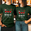 Christmas Wine T-Shirt Winedeer Reindeer Red Wine Beer Lover Xmas Gift T-5007 Unisex T-shirt, Sweatshirt, Hoodie, Long Sleeve Tee - T-Shirt, Sweatshirt, Hoodie