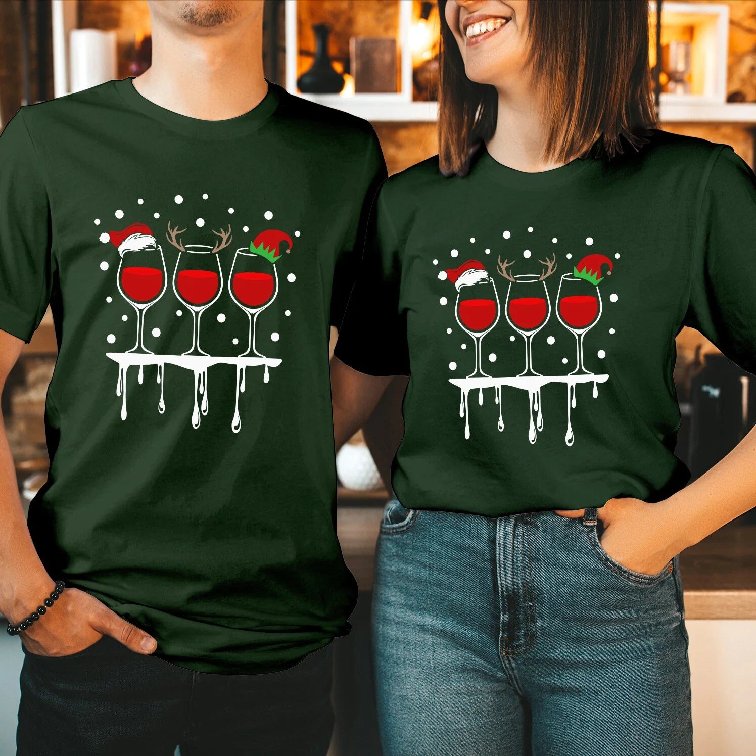 Christmas Wine T-Shirt Winedeer Reindeer Red Wine Beer Lover Xmas Gift T-5007 Unisex T-shirt, Sweatshirt, Hoodie, Long Sleeve Tee - T-Shirt, Sweatshirt, Hoodie